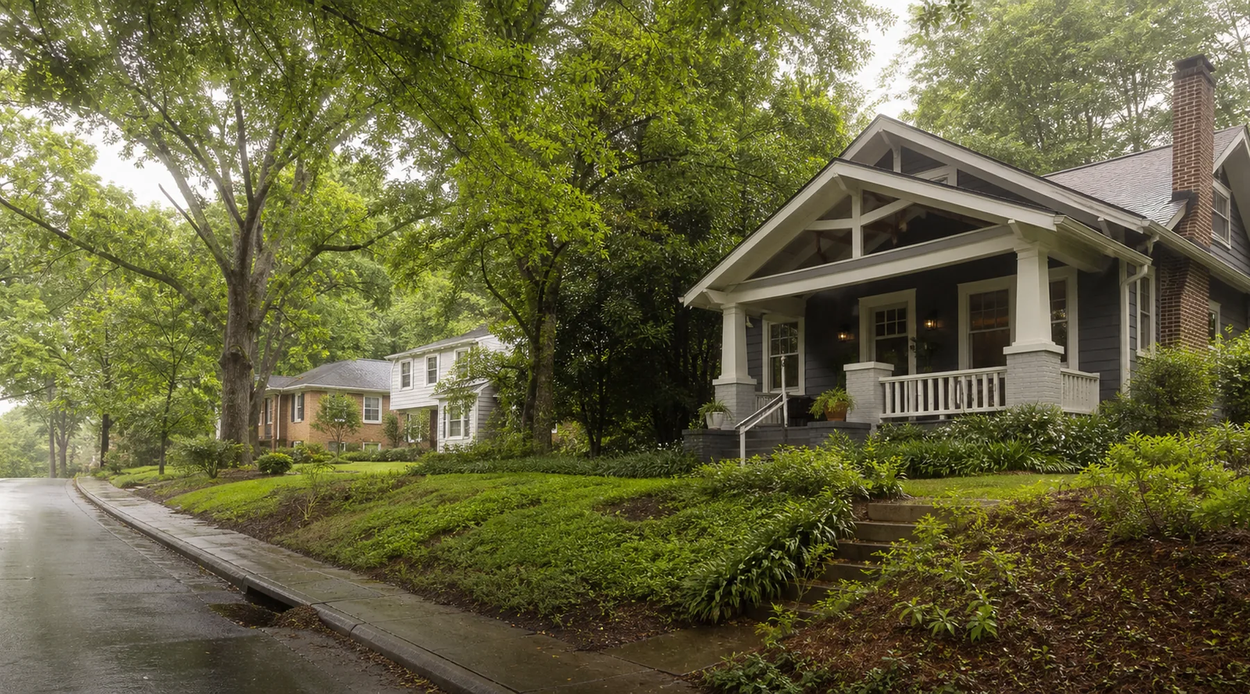 A believable Durham-area home suited to deck building planning